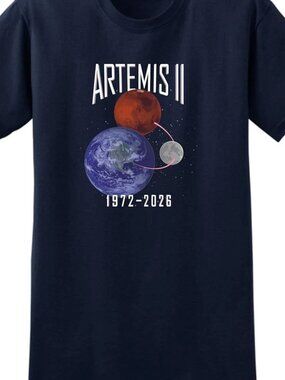 Artemis II - 1972-2026 Unisex Short Sleeve T-Shirt  249